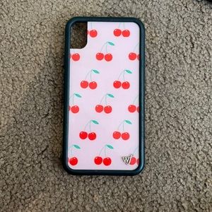 Wildflower iPhone XR cherry case